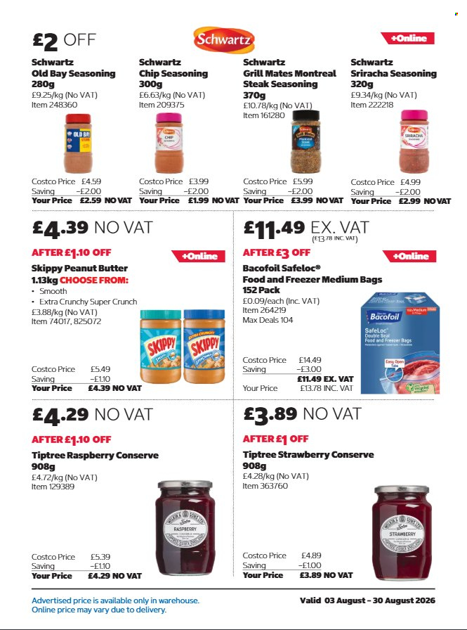 Costco offer  - 3.8.2026 - 30.8.2026. Page 11. Page 11