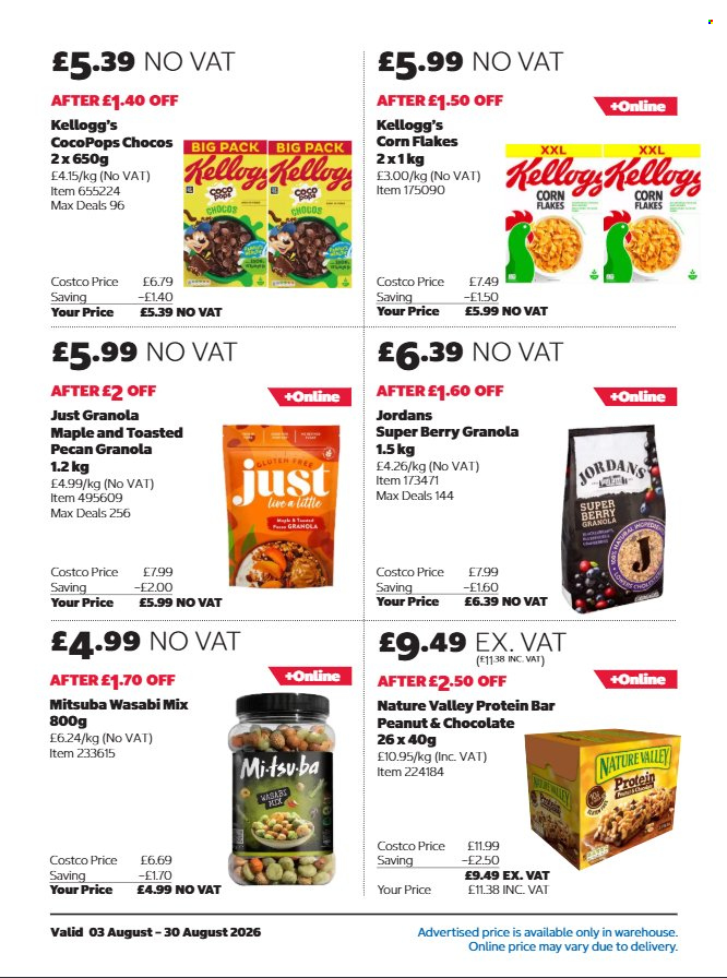 Costco offer  - 3.8.2026 - 30.8.2026. Page 14. Page 14