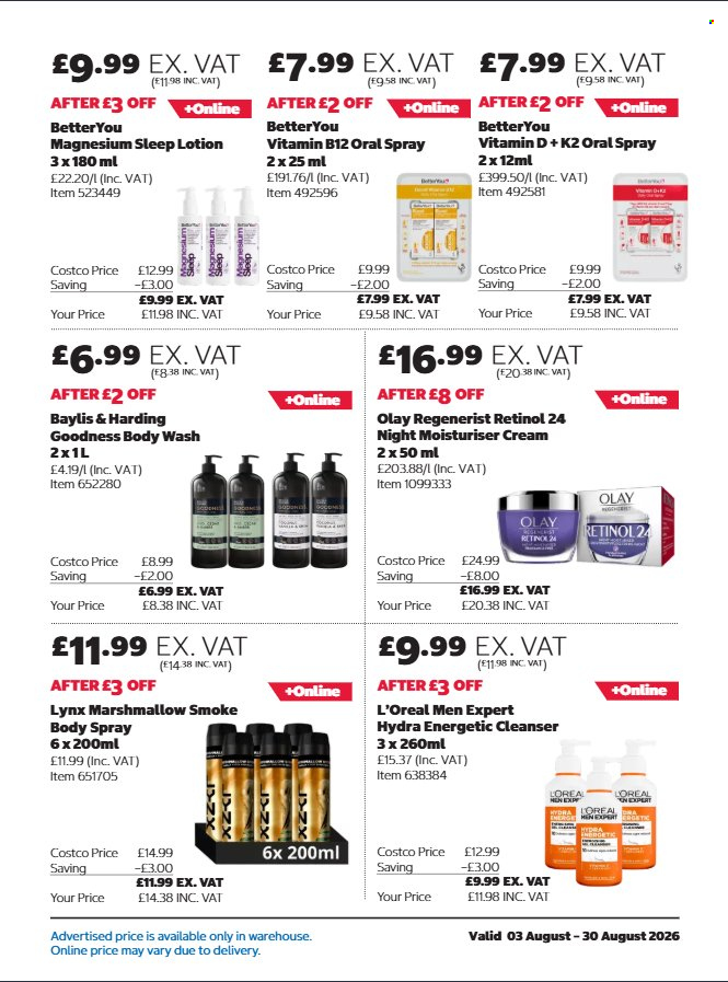 Costco offer  - 3.8.2026 - 30.8.2026. Page 21. Page 21