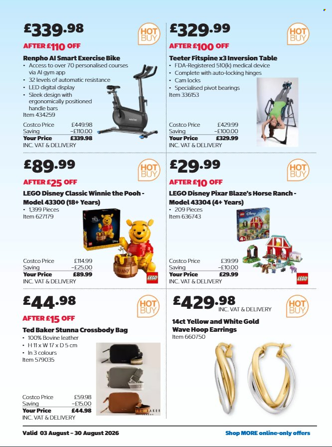Costco offer  - 3.8.2026 - 30.8.2026. Page 36. Page 36