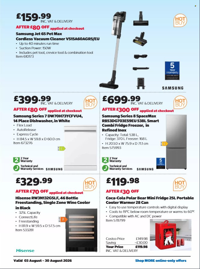 Costco offer  - 3.8.2026 - 30.8.2026. Page 37. Page 37