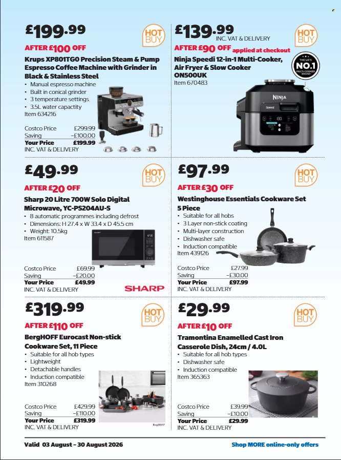 Costco offer  - 3.8.2026 - 30.8.2026. Page 38. Page 38