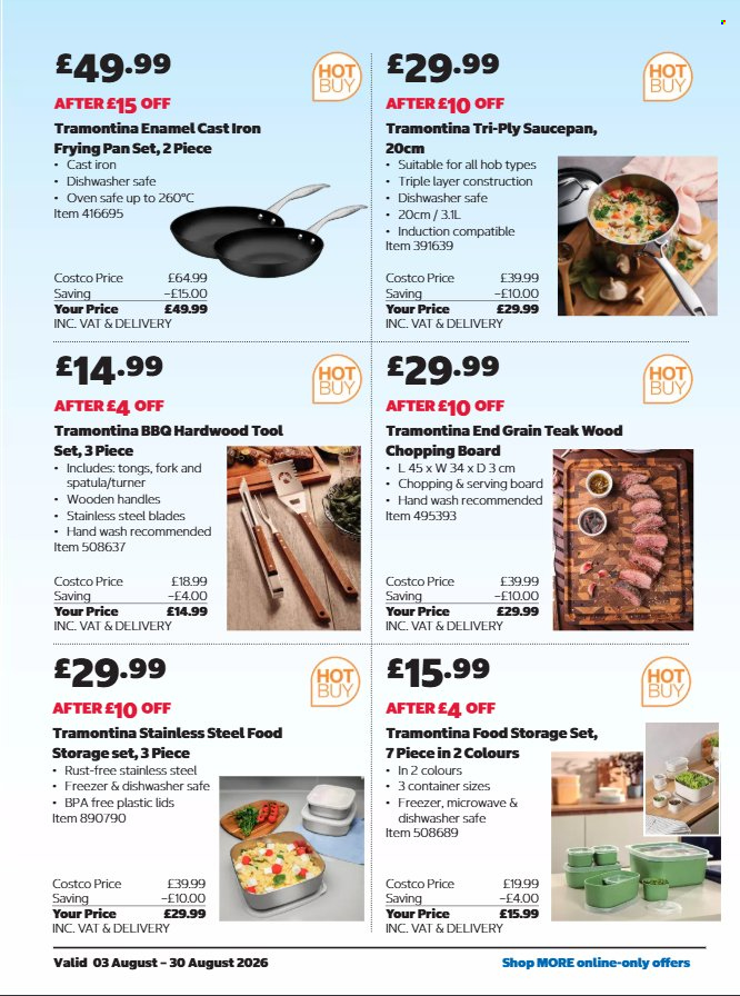 Costco offer  - 3.8.2026 - 30.8.2026. Page 39. Page 39