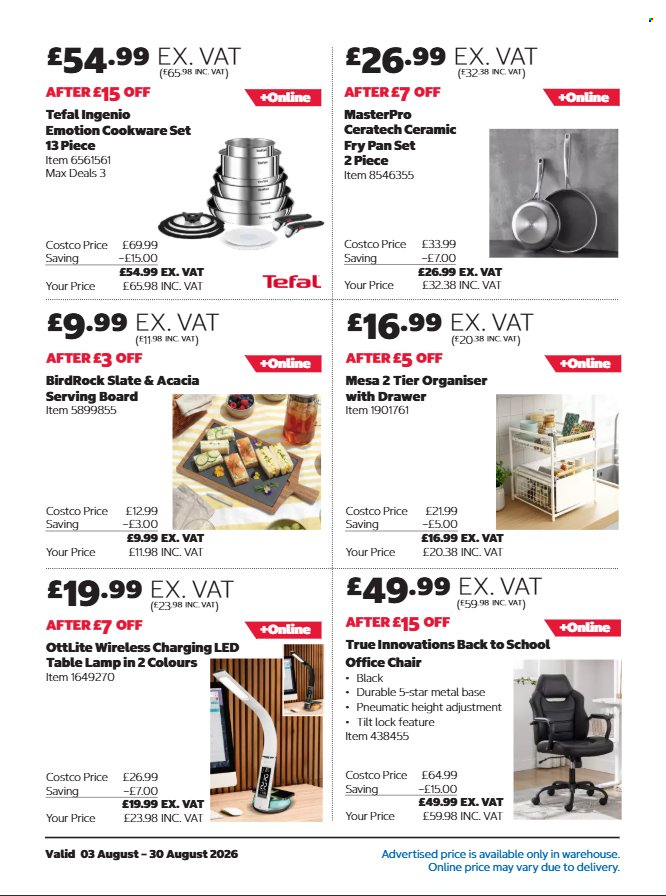 Costco offer  - 3.8.2026 - 30.8.2026. Page 4. Page 4