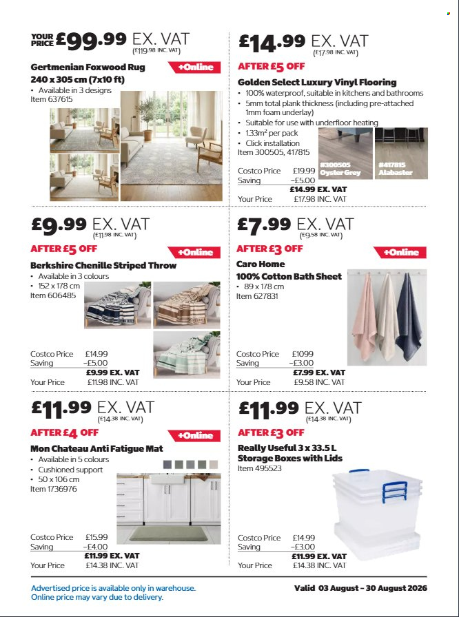 Costco offer  - 3.8.2026 - 30.8.2026. Page 5. Page 5