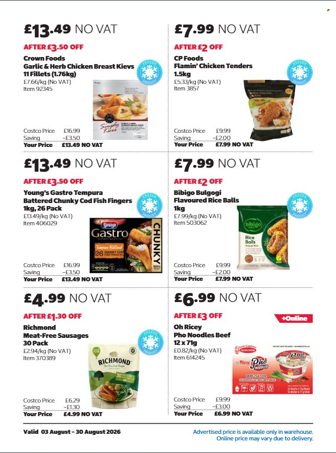 Costco offer  - 3.8.2026 - 30.8.2026. Page 8. Page 8