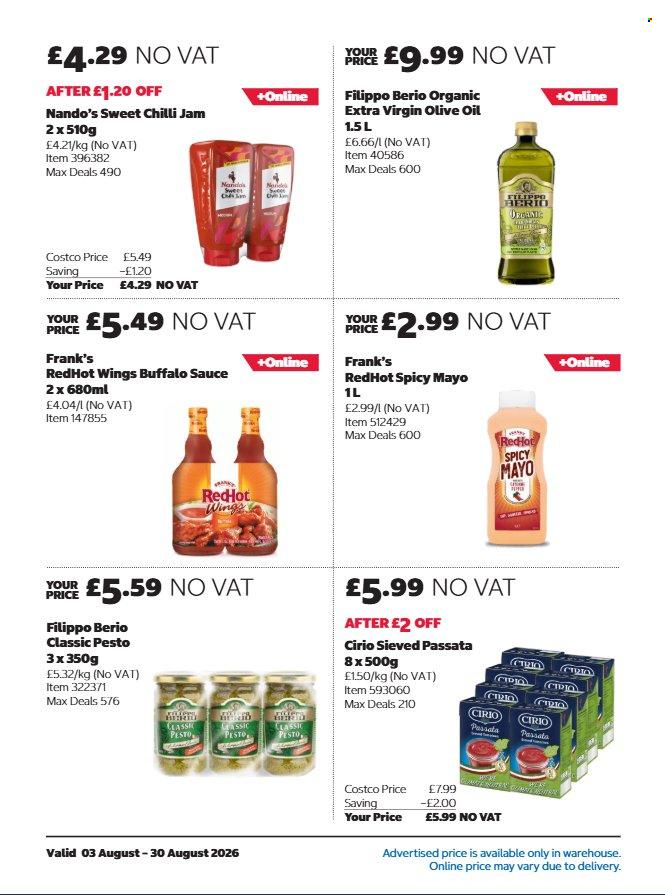 Costco offer  - 3.8.2026 - 30.8.2026. Page 10. Page 10