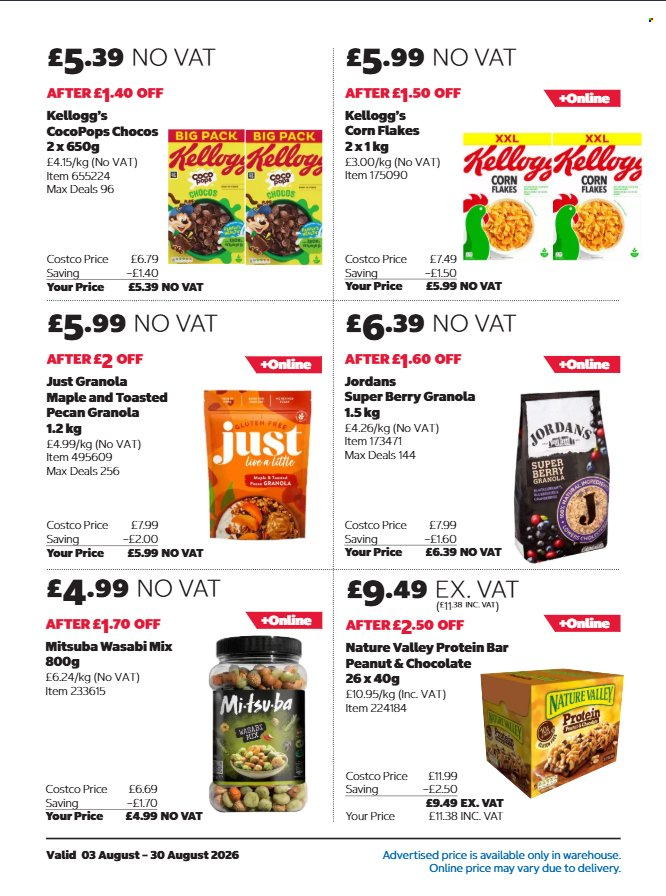 Costco offer  - 3.8.2026 - 30.8.2026. Page 14. Page 14