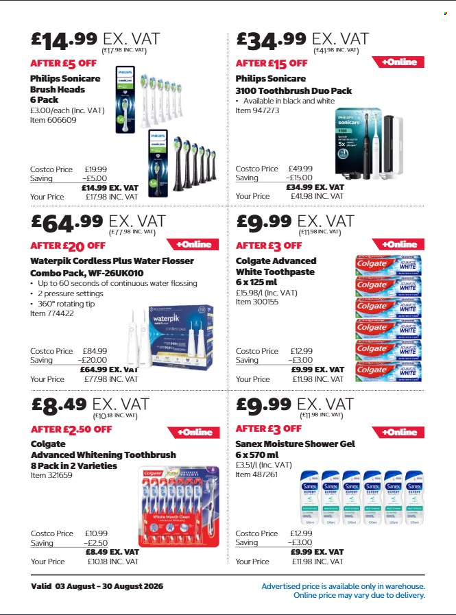 Costco offer  - 3.8.2026 - 30.8.2026. Page 20. Page 20