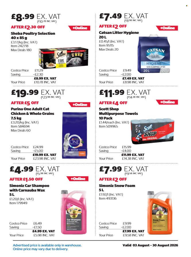 Costco offer  - 3.8.2026 - 30.8.2026. Page 27. Page 27