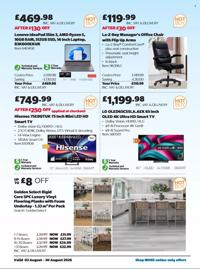 Costco offer  - 3.8.2026 - 30.8.2026. Page 33. Page 33