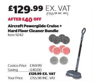 Aircraft Powerglide Cruise + Hard Floor Cleaner Bundle