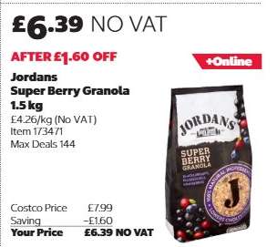 Jordans Super Berry Granola