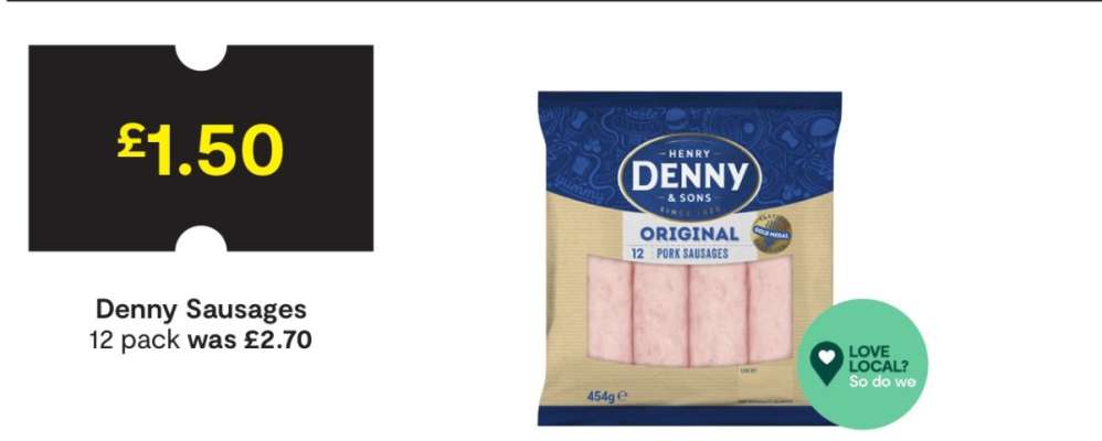 Denny Sausages