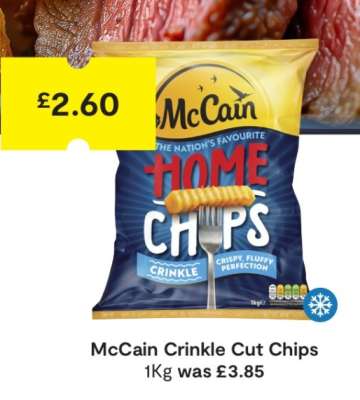 McCain Crinkle Cut Chips