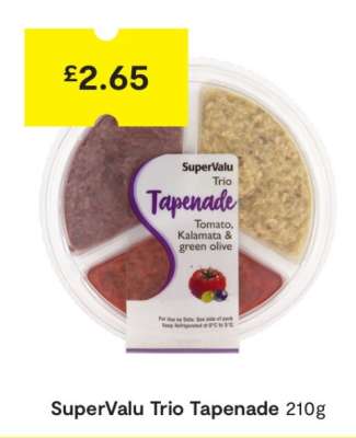 SuperValu Trio Tapenade