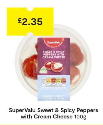SuperValu Sweet & Spicy Peppers with Cream Cheese