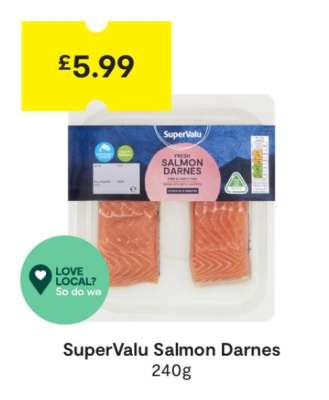 SuperValu Salmon Darnes