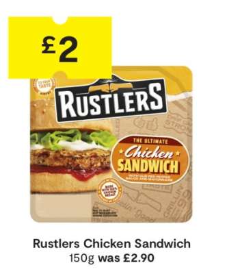 Rustlers Chicken Sandwich