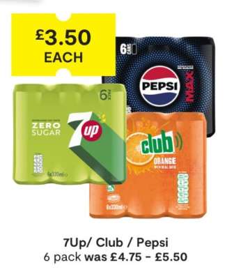 7Up/ Club / Pepsi