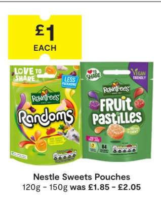 Nestle Sweets Pouches