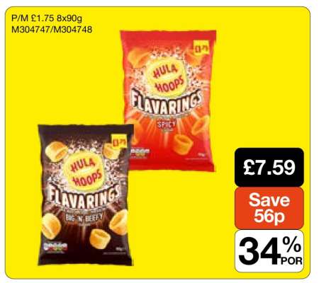Hula Hoops Flavarings