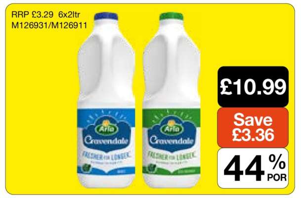 Arla Cravendale Milk