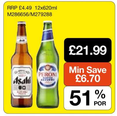 Asahi / Peroni