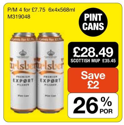 Carlsberg Export Pilsner