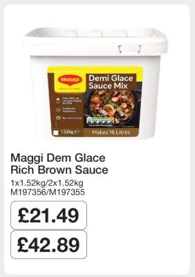 Maggi Dem Glace Rich Brown Sauce