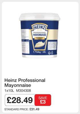 Heinz Professional Mayonnaise