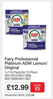 Fairy Professional Platinum ADW Lemon/Original