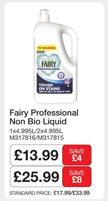 Fairy Professional Non Bio Liquid