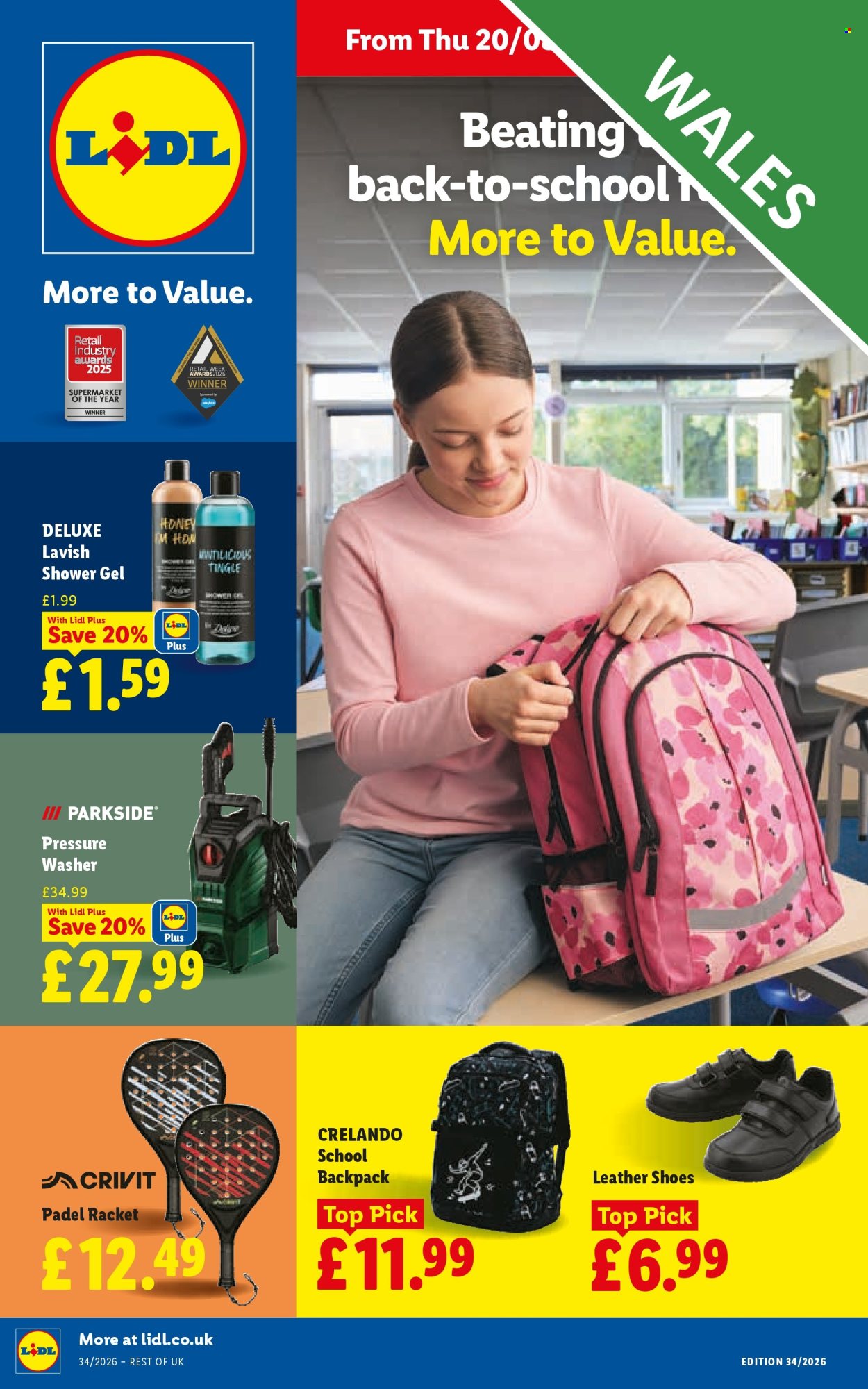Lidl offer  - 20.8.2026 - 26.8.2026. Page 1. Page 1