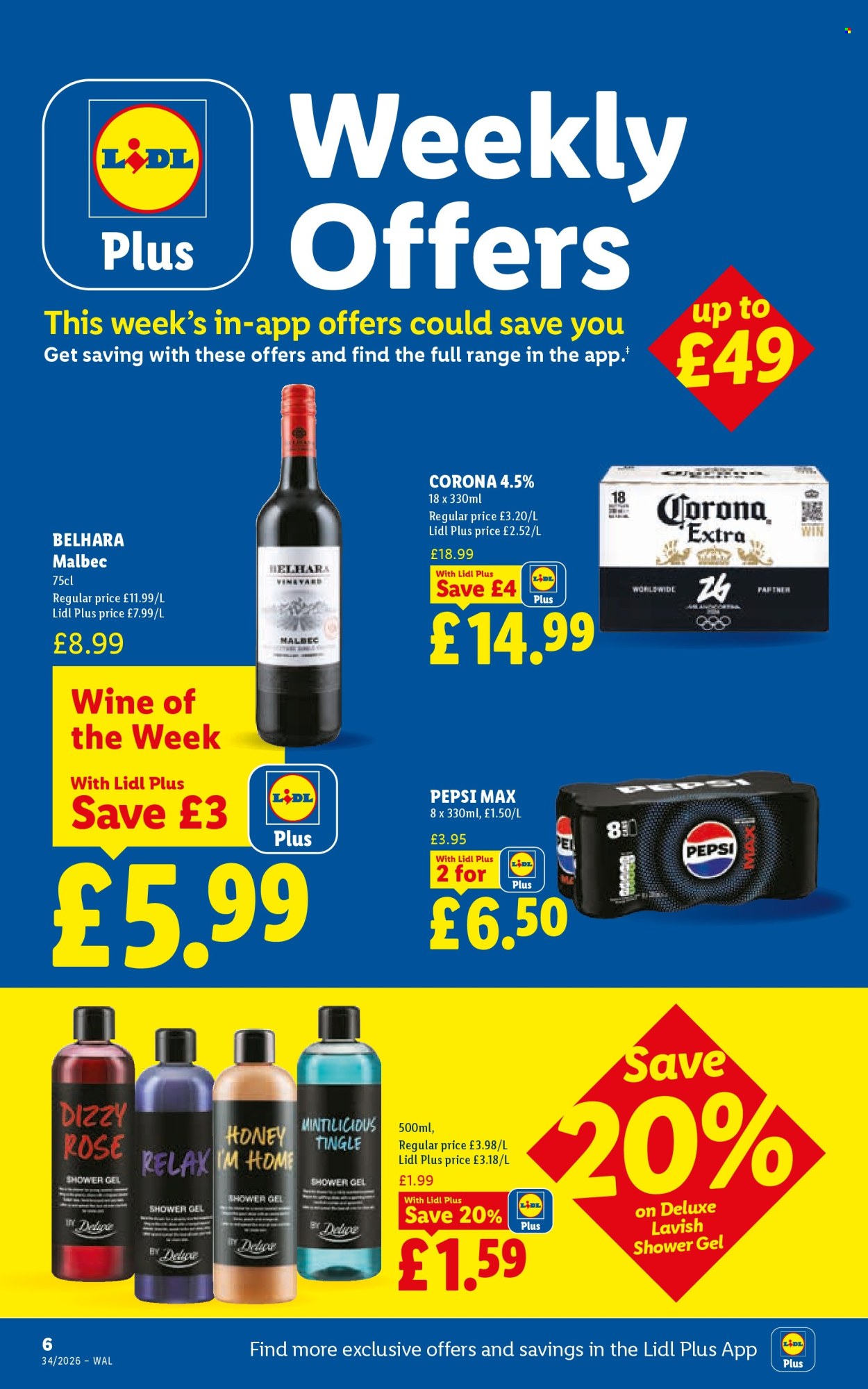 Lidl offer  - 20.8.2026 - 26.8.2026. Page 6. Page 6