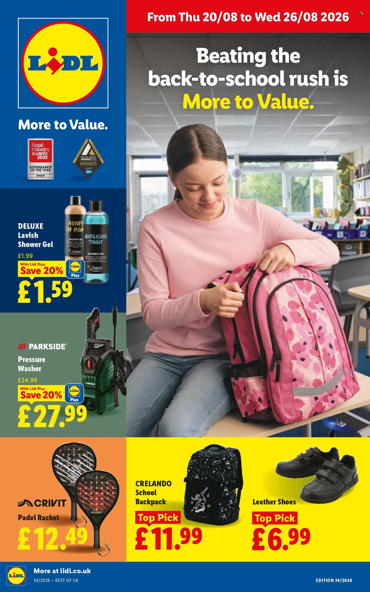Lidl offer  - 20.8.2026 - 26.8.2026. Page 1. Page 1