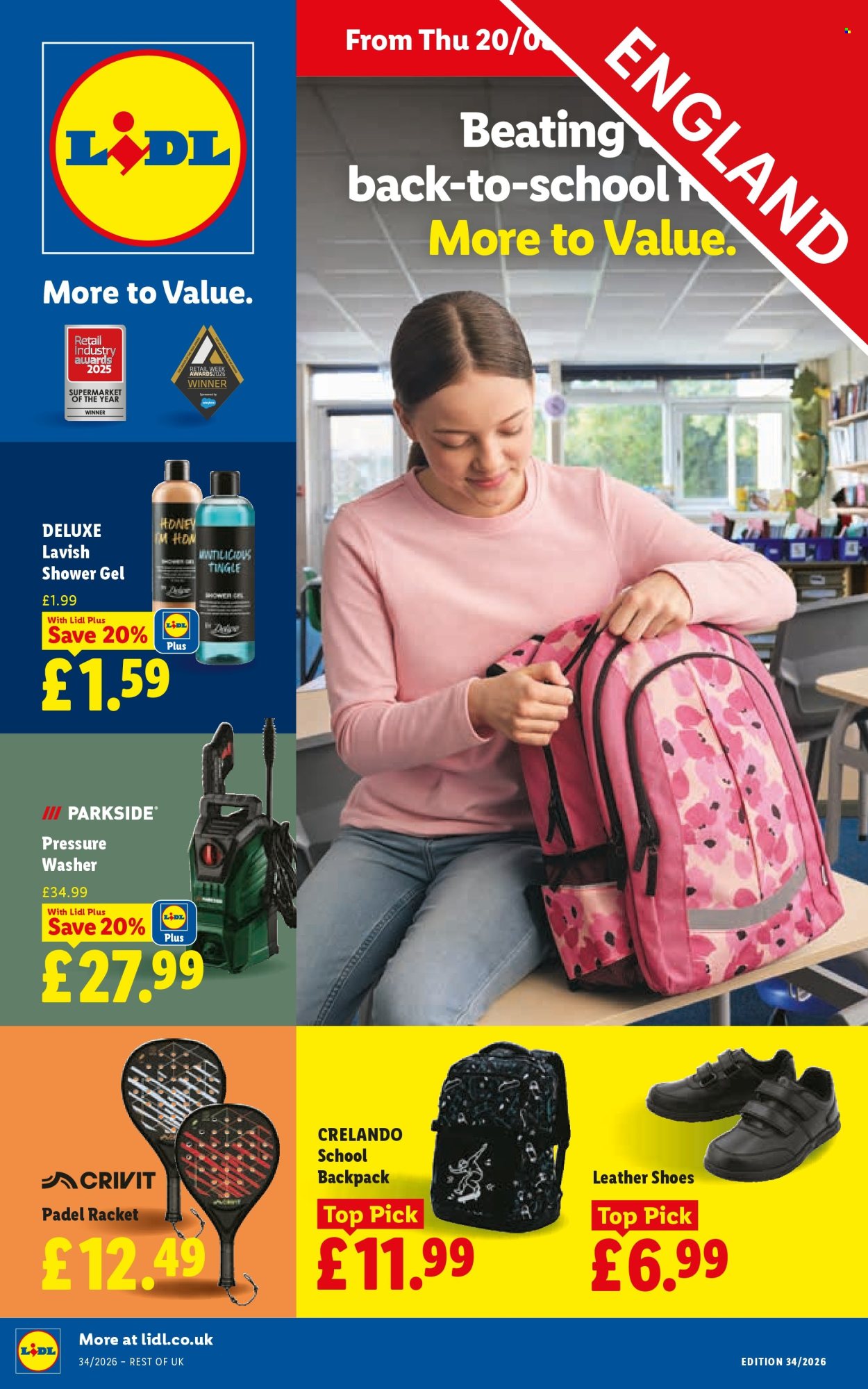 Lidl offer  - 20.8.2026 - 26.8.2026. Page 1. Page 1