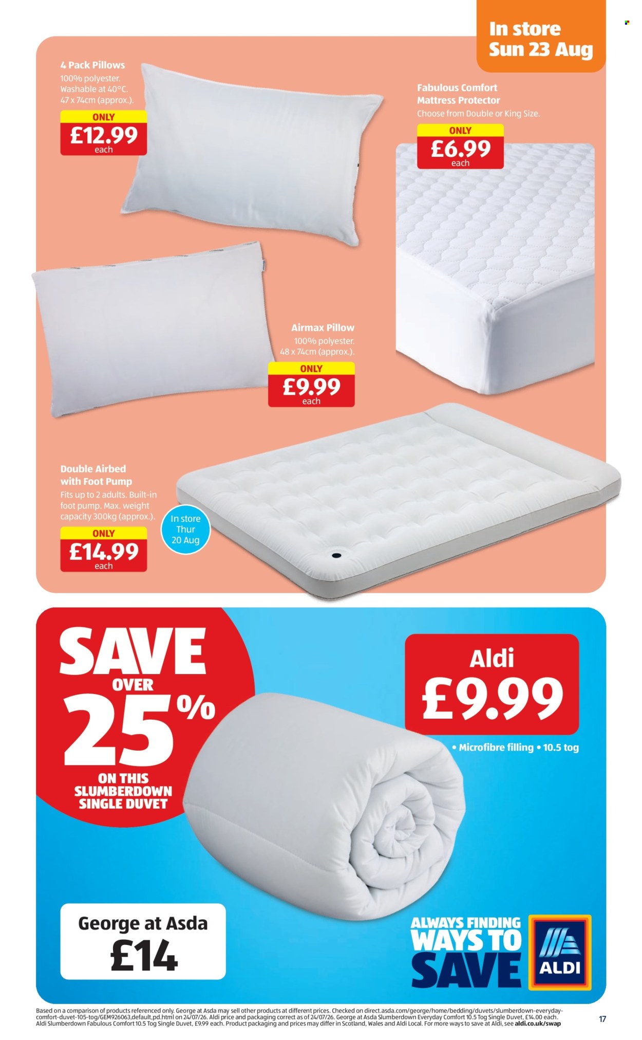 Aldi offer  - 20.8.2026 - 26.8.2026. Page 17. Page 17
