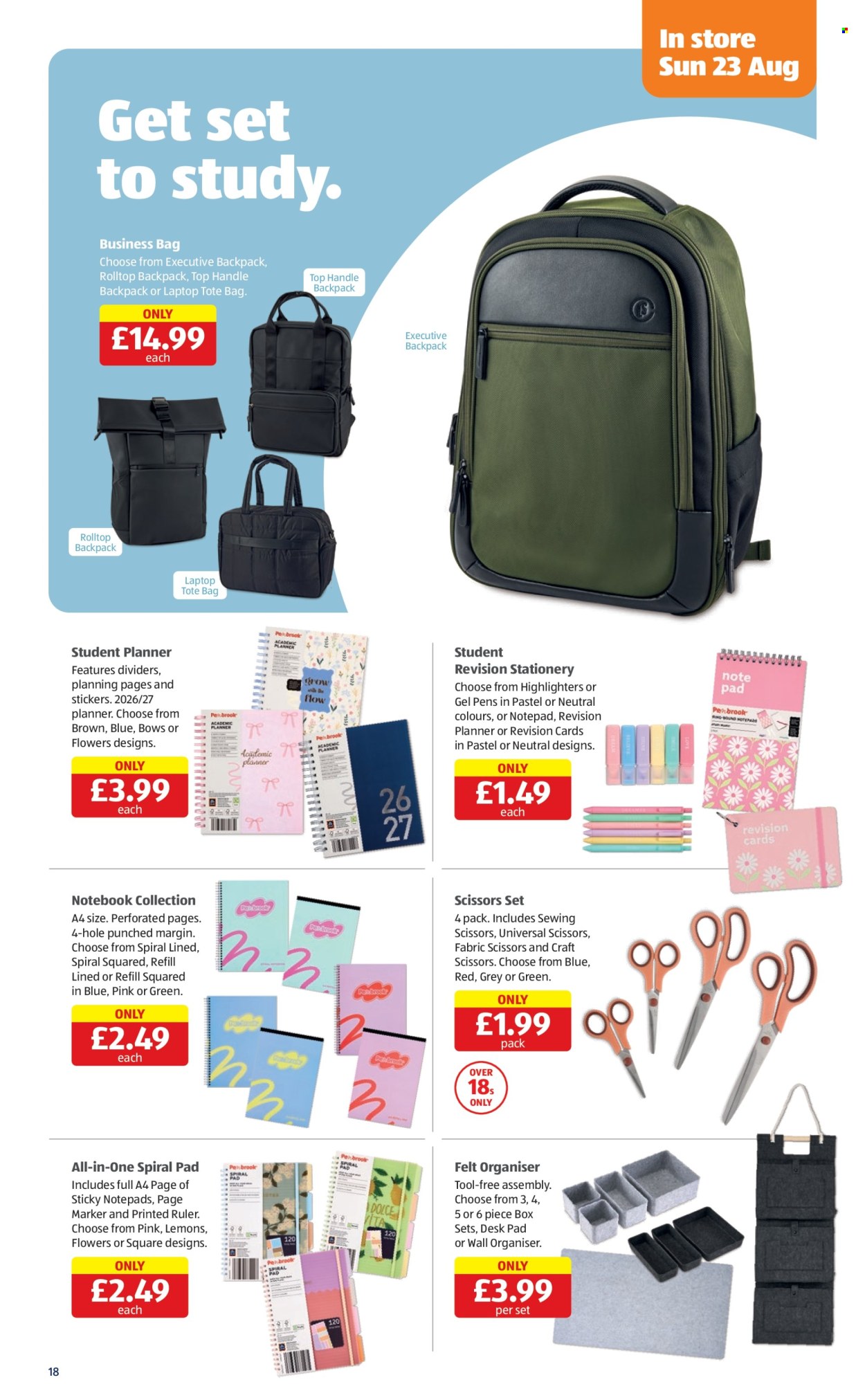 Aldi offer  - 20.8.2026 - 26.8.2026. Page 18. Page 18