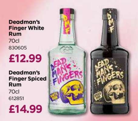 Deadman's Finger White Rum