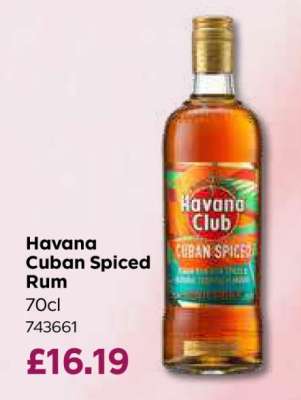 Havana Cuban Spiced Rum