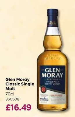 Glen Moray Classic Single Malt