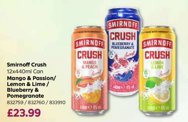 Smirnoff Crush