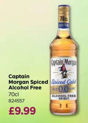 Captain Morgan Spiced Alcohol Free