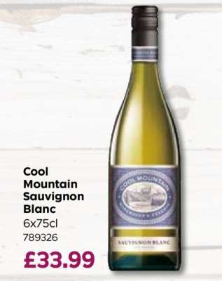 Cool Mountain Sauvignon Blanc