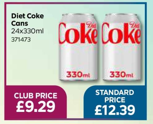 Diet Coke Cans
