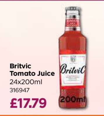 Britvic Tomato Juice