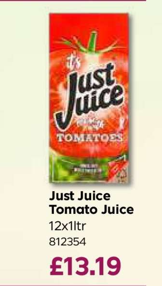 Just Juice Tomato Juice