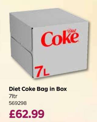 Diet Coke Bag in Box