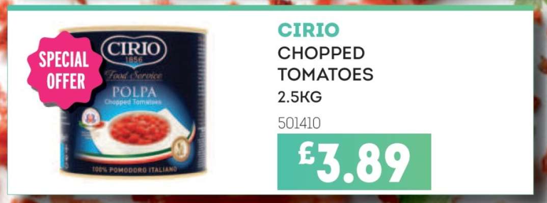 Cirio Chopped Tomatoes